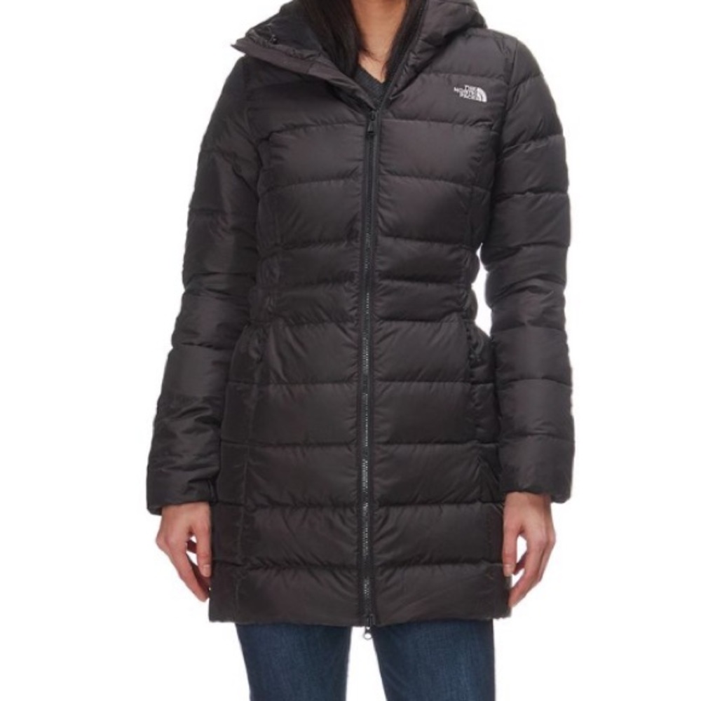 Black Gotham Parka Jacket